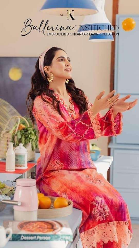 NURÉH Ballerina Unstitched Embroidered 2023